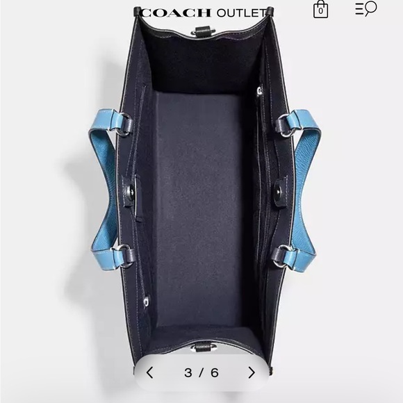 Coach Dempsey purse bag tote puppies puppy nwt very large new - Picture 3 of 16